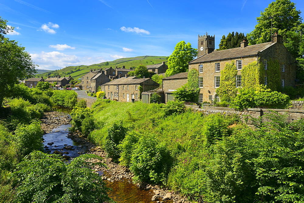 Straw Beck, Muker, Swaledale, Yorkshire Dales National Park, North Yorkshire, England, United Kingdom, Europe