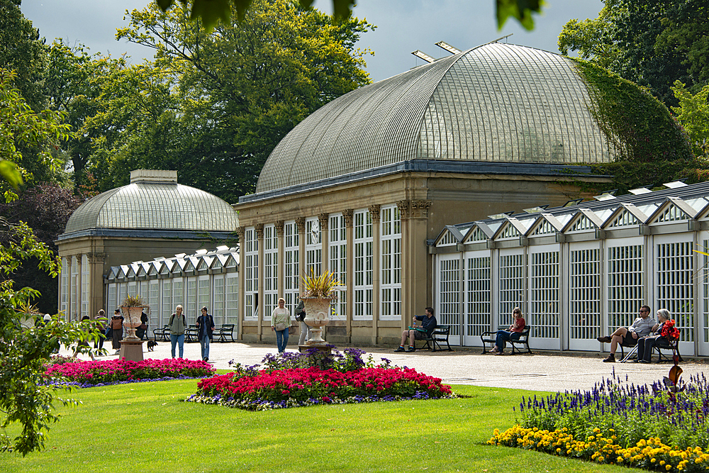 Grade II listed Botanical Gardens, designed in the 1830s by Robert Marnock, and opened in 1936 with a range of glass Pavilions, Gatehouse entrance, Bear Pit, South Lodge and a Victorian Curator’s House, Clarkehouse Road / Ecclesall Road,