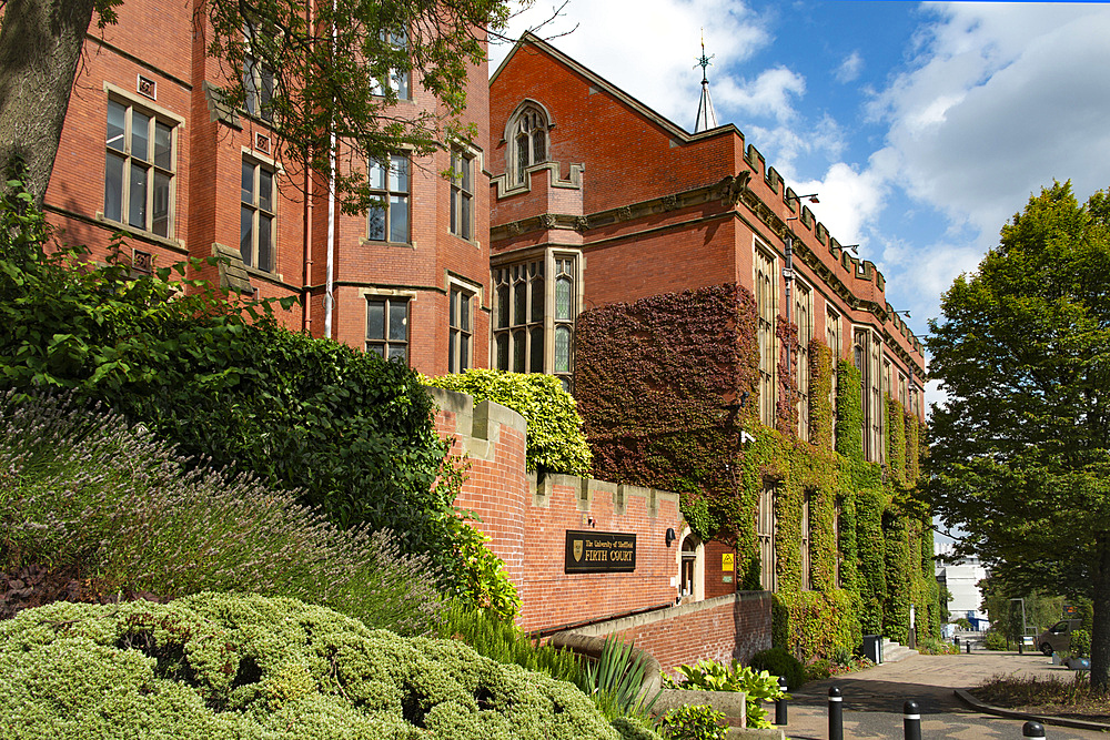 Edwardian Building is known as Firth Court that is part of the Western Bank Campus of the University of Sheffield, Brook Hill,