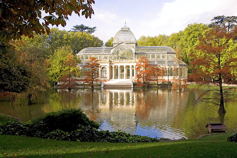 Crystal Palace, Retiro Park, Madrid, Spain, Europe