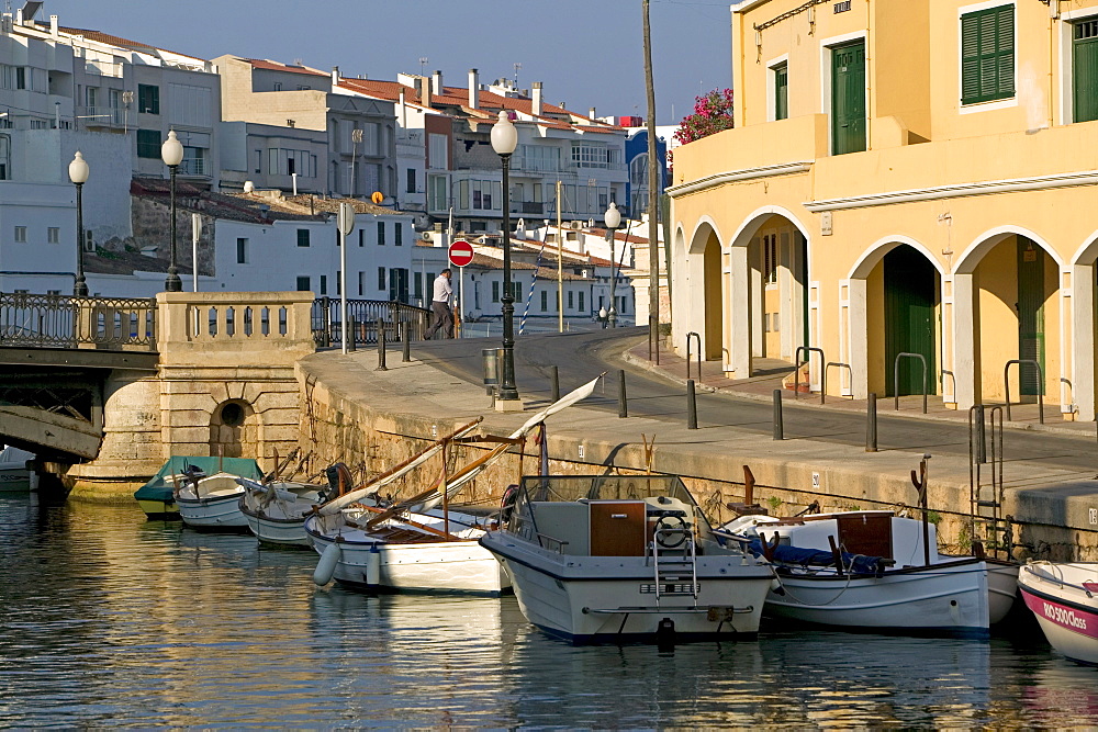 Ciutadella, port, Menorca, Balearic Islands, Spain, Mediterranean, Europe