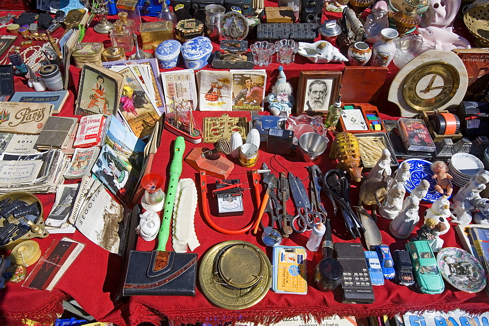 Rastro Sunday market, Madrid, Spain, Europe