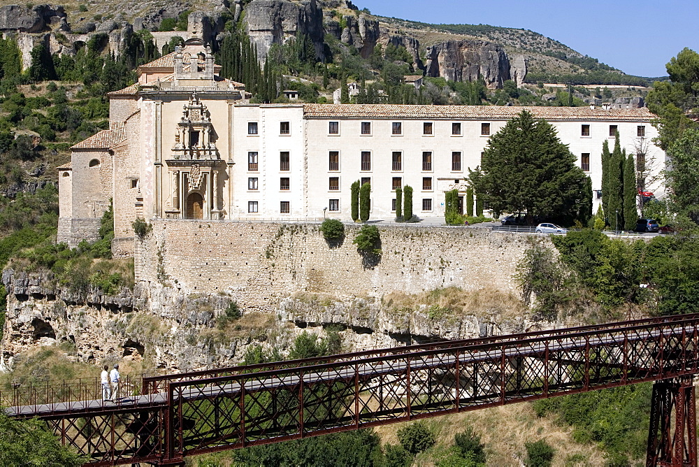 Convento de San Pablo, now a Parador de Turismo, Cuenca, Castilla-La Mancha, Spain, Europe