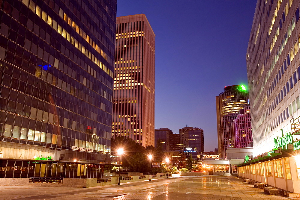 Picasso Tower, Axa district, Madrid, Spain, Europe