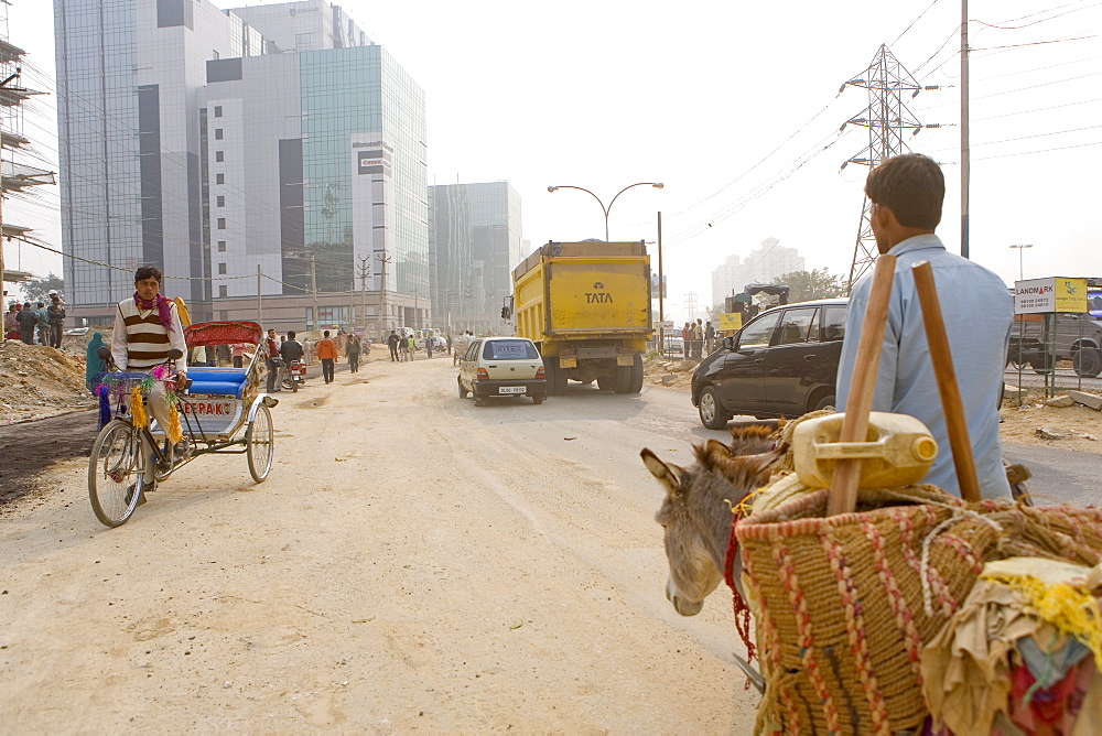 Gurgaon, Hi-Tech center 50km from Delhi, Haryana state, India, Asia