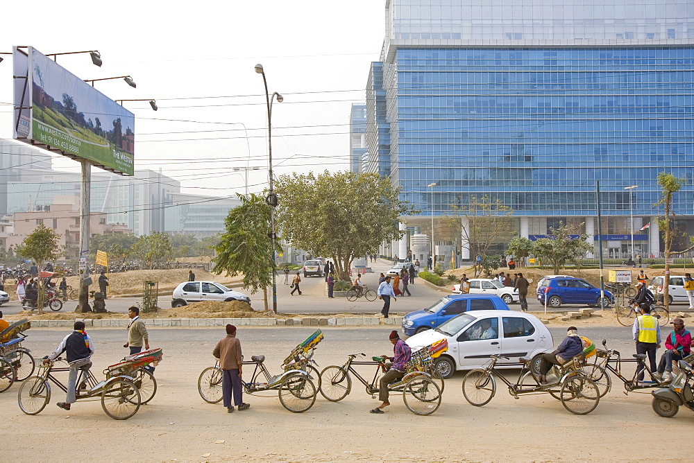 Gurgaon, Hi-Tech center 50km from Delhi, Haryana state, India, Asia