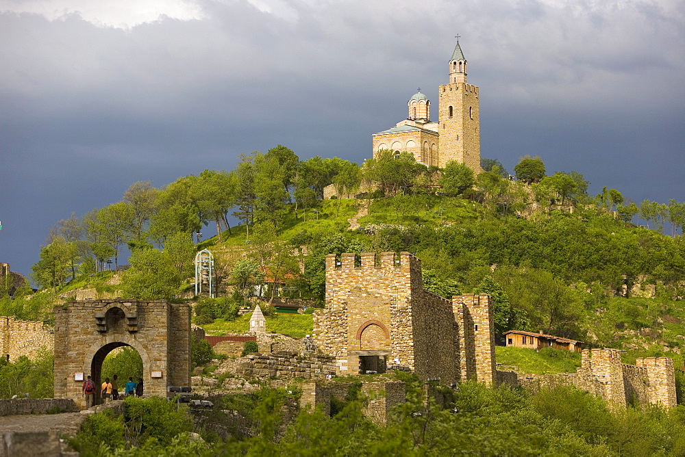 Tsarevets fortress, Veliko Tarnovo, Bulgaria, Europe