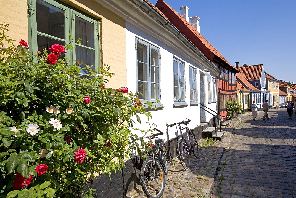 Historic center, Aero Island, Funen, Denmark, Scandinavia, Europe