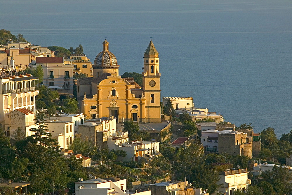 San Gennaro church, Praiano, Amalfi coast, UNESCO World Heritage Site, Campania, Italy, Europe