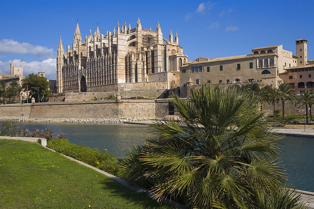 Cathedral, Palma, Majorca, Balearic Islands, Spain, Europe