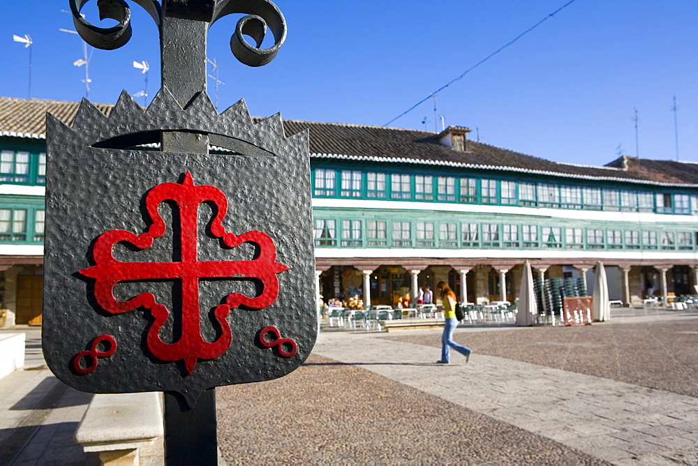 Plaza Mayor, Almagro, Castilla-La Mancha, Spain, Europe