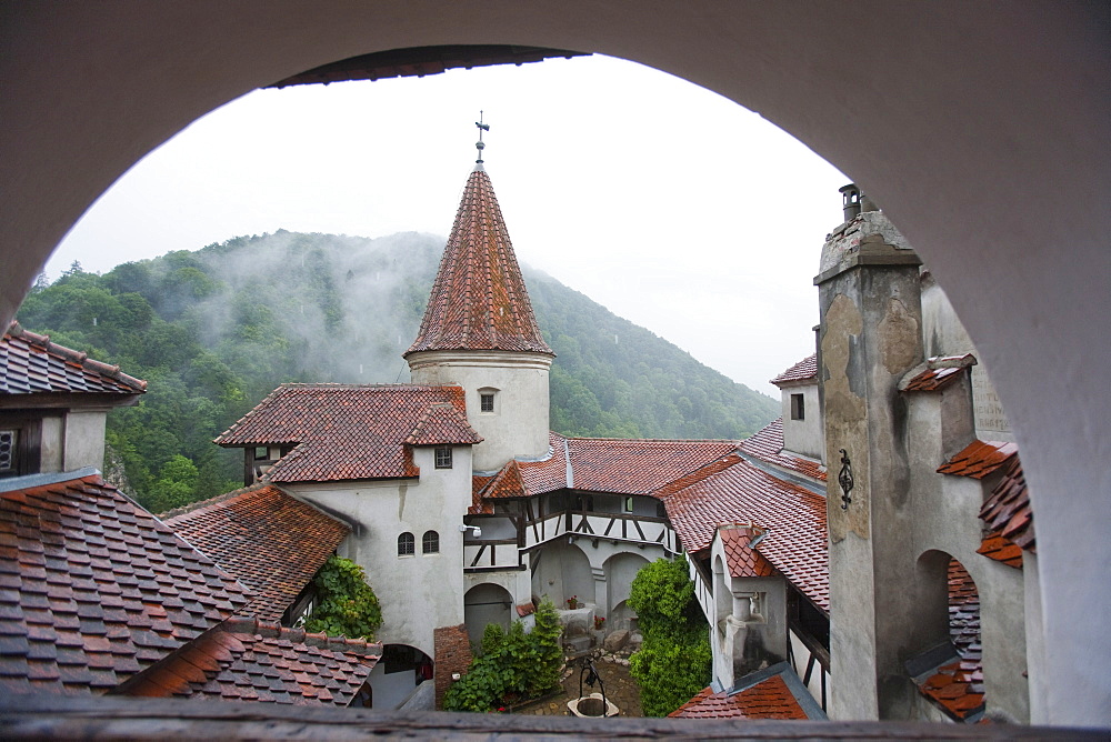 Bran castle (Dracula castle), Bran, Transylvania, Romania, Europe