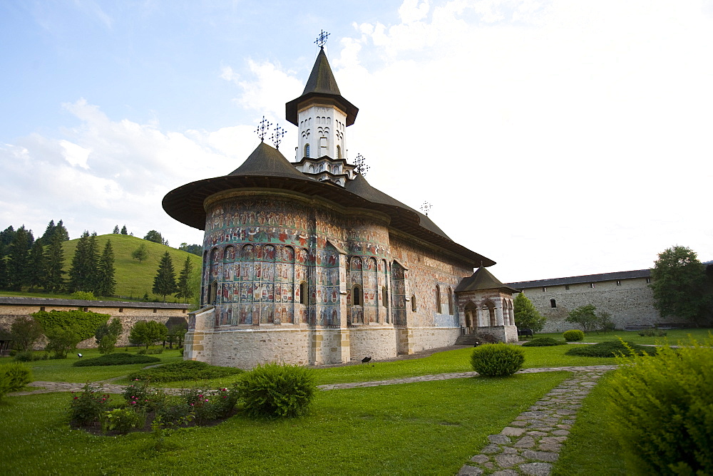 Sucevita Monastery, UNESCO World Heritage Site, Bucovina, Romania, Europe