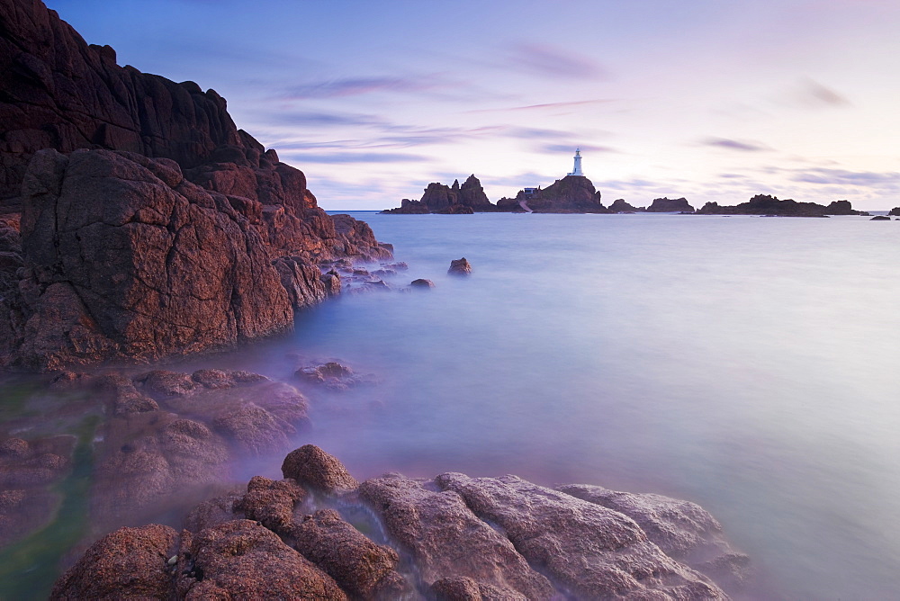 Corbiere Lighthouse, Jersey, Channel Islands, United Kingdom, Europe