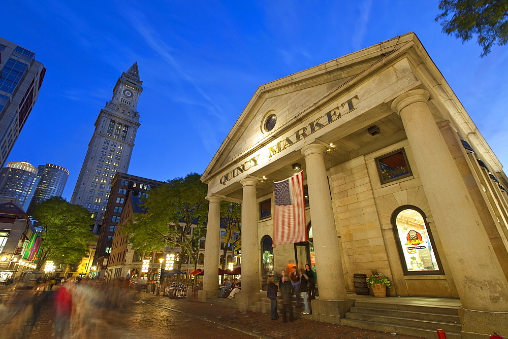 Quincy Market, Boston, Massachusetts, New England, United States of America, North America