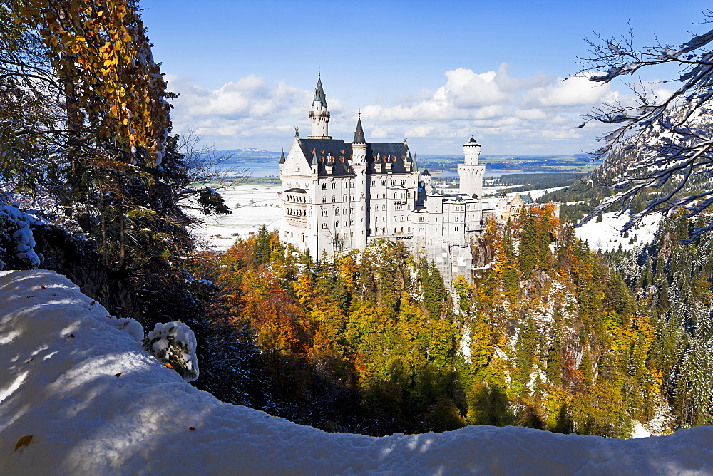 Neuschwanstein Castle, Bavaria, Germany, Europe