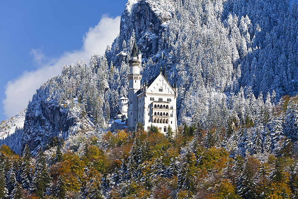 Neuschwanstein Castle, Bavaria, Germany, Europe