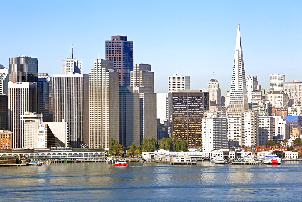 Downtown city skyline, San Francisco, California, United States of America, North America