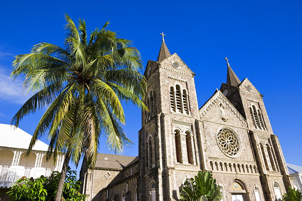 Immaculate Conception Cathedral, Basseterre, St. Kitts, Leeward Islands, West Indies, Caribbean, Central America