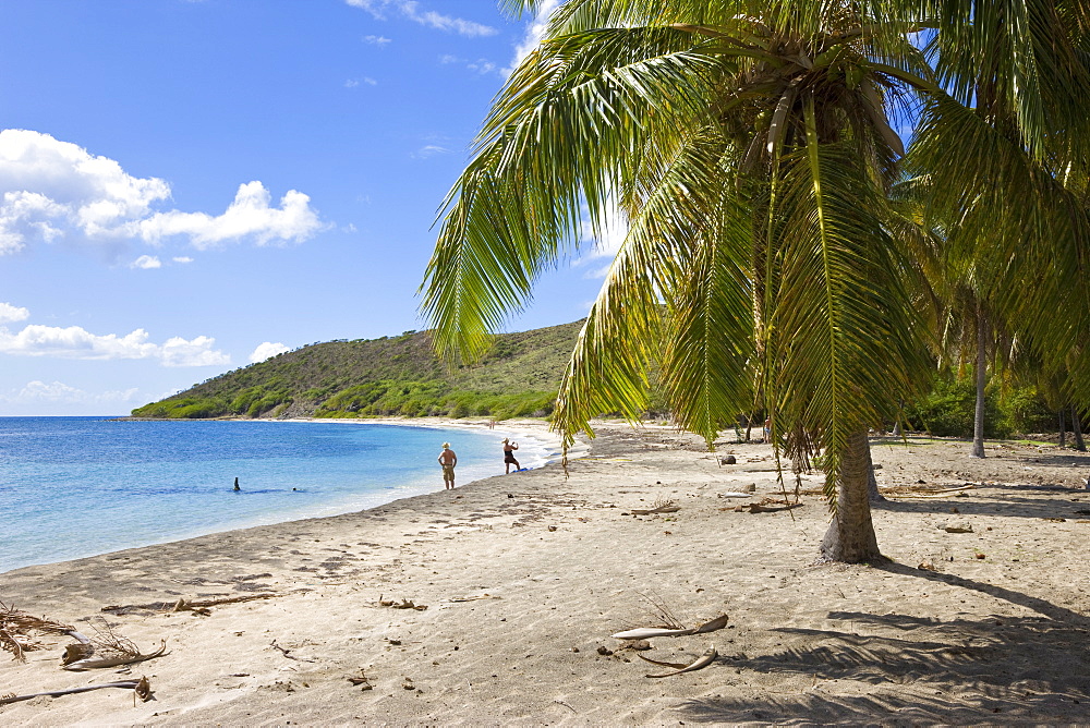 Turtle Beach on the southeast peninsula, St. Kitts, Leeward Islands, West Indies, Caribbean, Central America