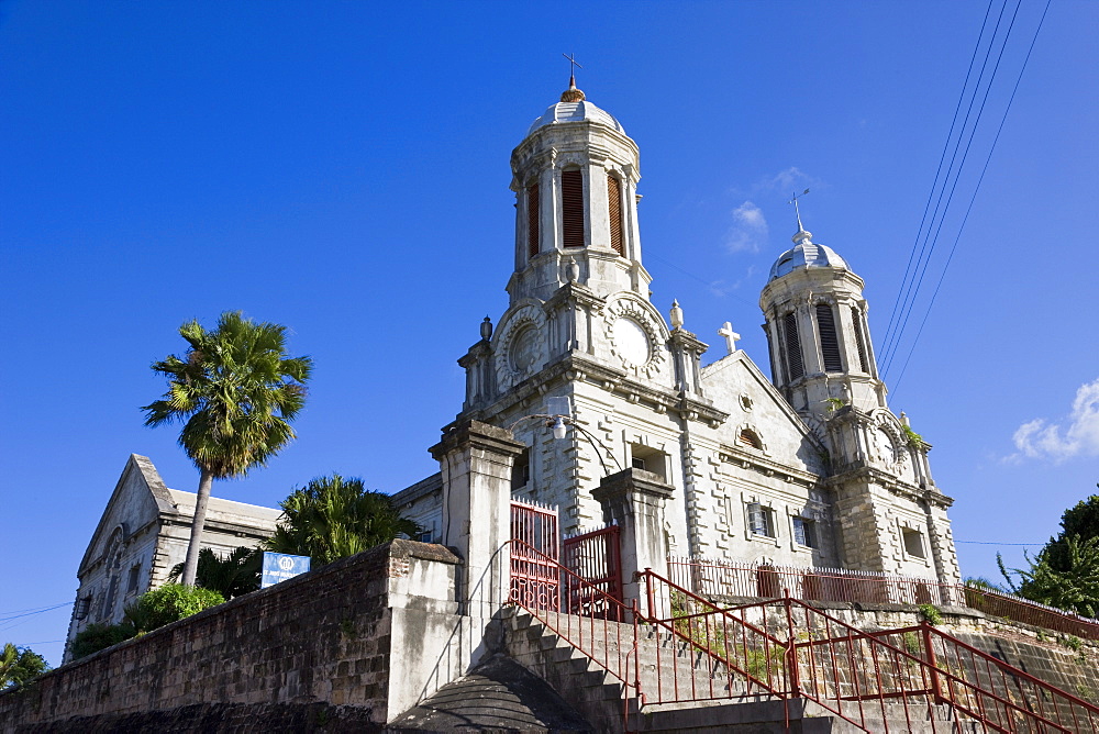 St. John's Cathedral, St. John's, Antigua, Leeward Islands, West Indies, Caribbean, Central America