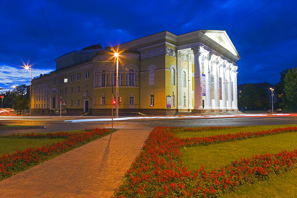 Drama Theatre House on Prospekt Mira, Kaliningrad, Russia, Europe