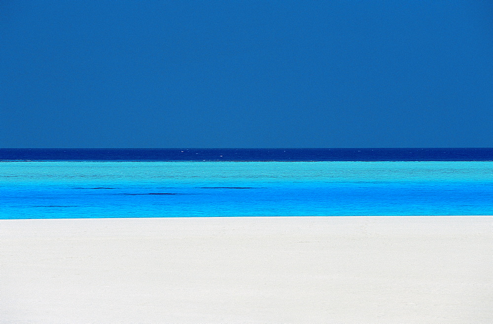 Beach and sea, Maldives, Indian Ocean