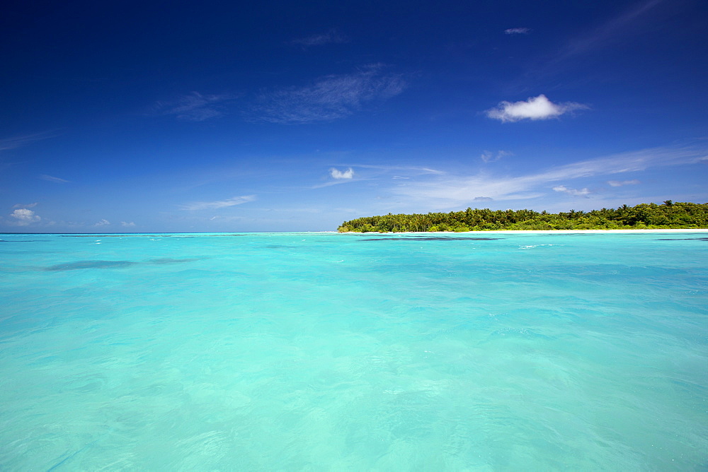 Desert island, Maldives, Indian Ocean, Asia 