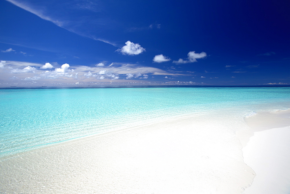 Tropical beach, Maldives, Indian Ocean, Asia