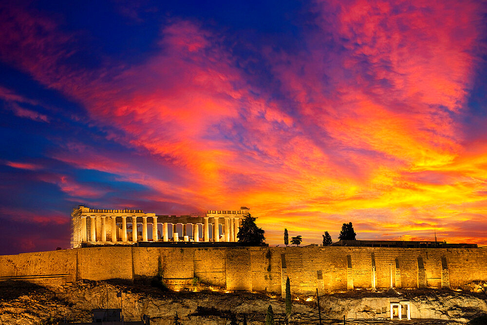 The Acropolis, UNESCO World Heritage Site, Athens, Greece, Europe