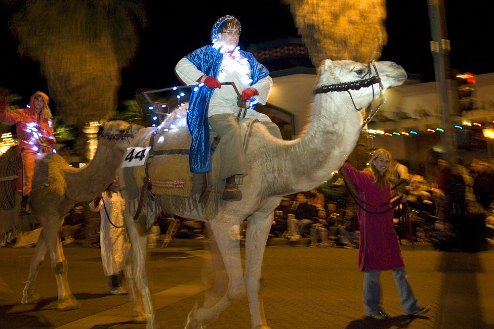 Festival of Lights Parade, Palm Springs, California, United States of America, North America