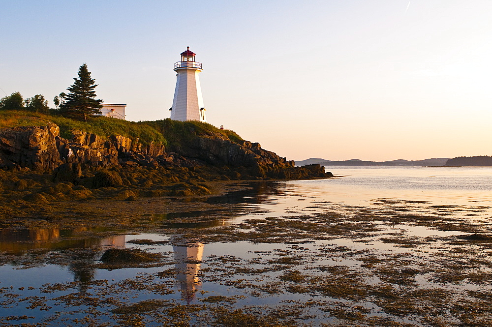 Letite Passage Lighthouse (Green's Point Lightstation), New Brunswick, Canada, North America