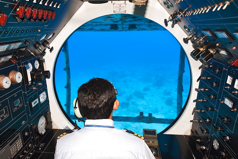 Atlantis submarine, Isla de Cozumel (Cozumel Island), Cozumel, off the Yucatan, Quintana Roo, Mexico, North America