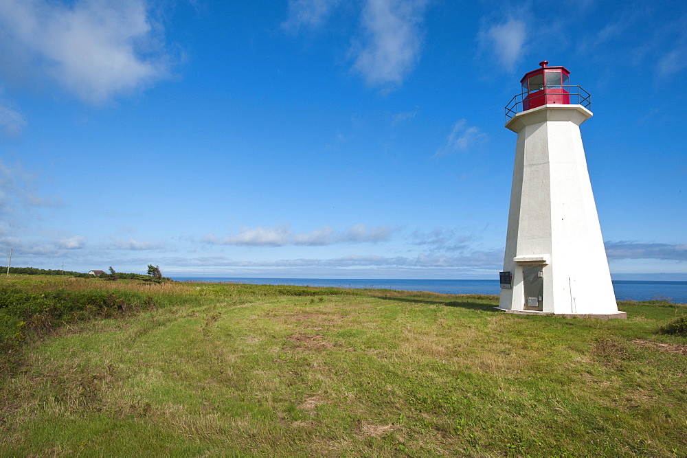 Shipwreck Point Lighthouse, Naufrage, Prince Edward Island, Canada, North America