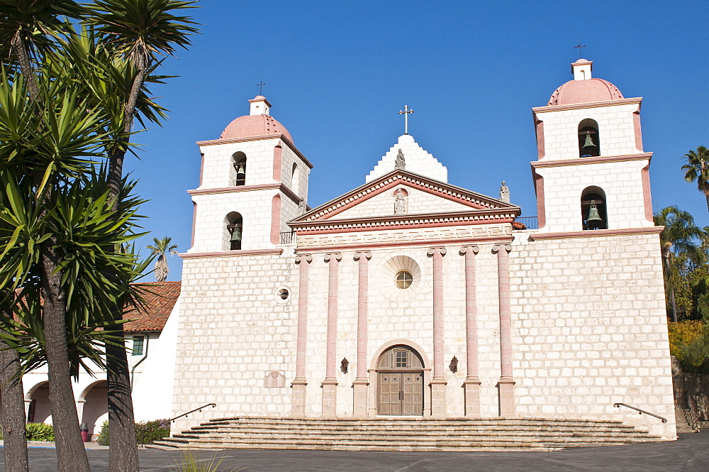 Santa Barbara Mission, Santa Barbara, California, United States of America, North America