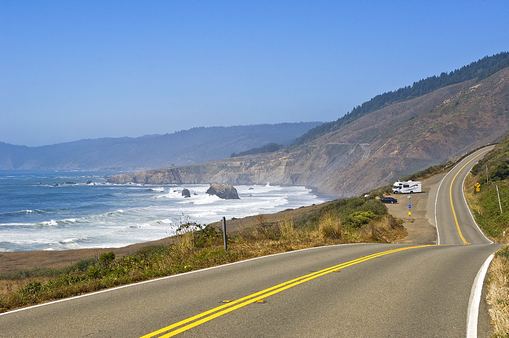 The Northern California coastline, California, United States of America, North America