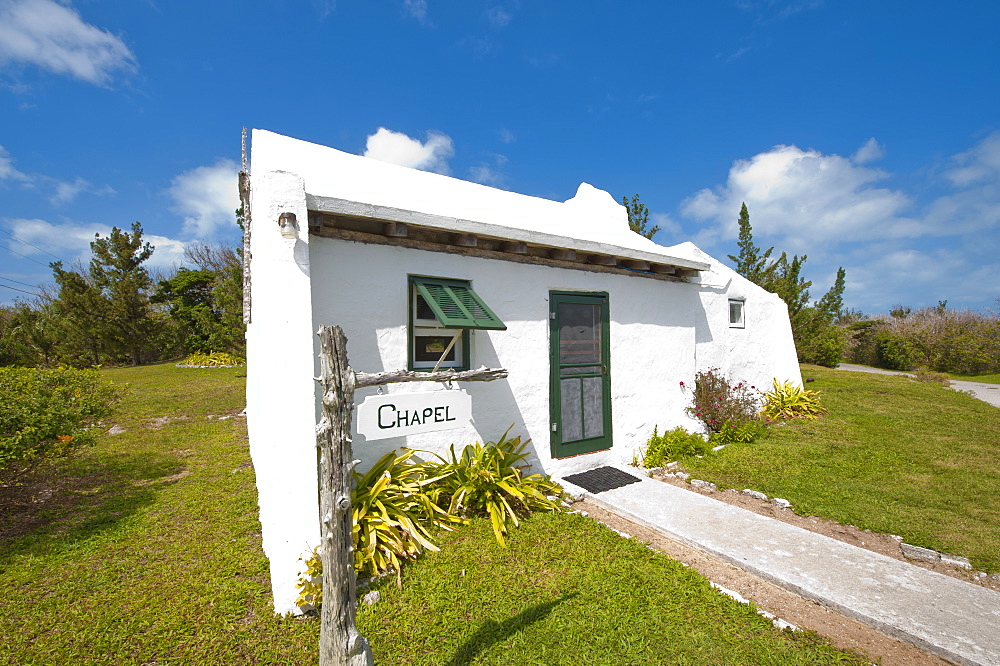 Heydon Trust Chapel dating from 1616, Somerset, Bermuda, Central America