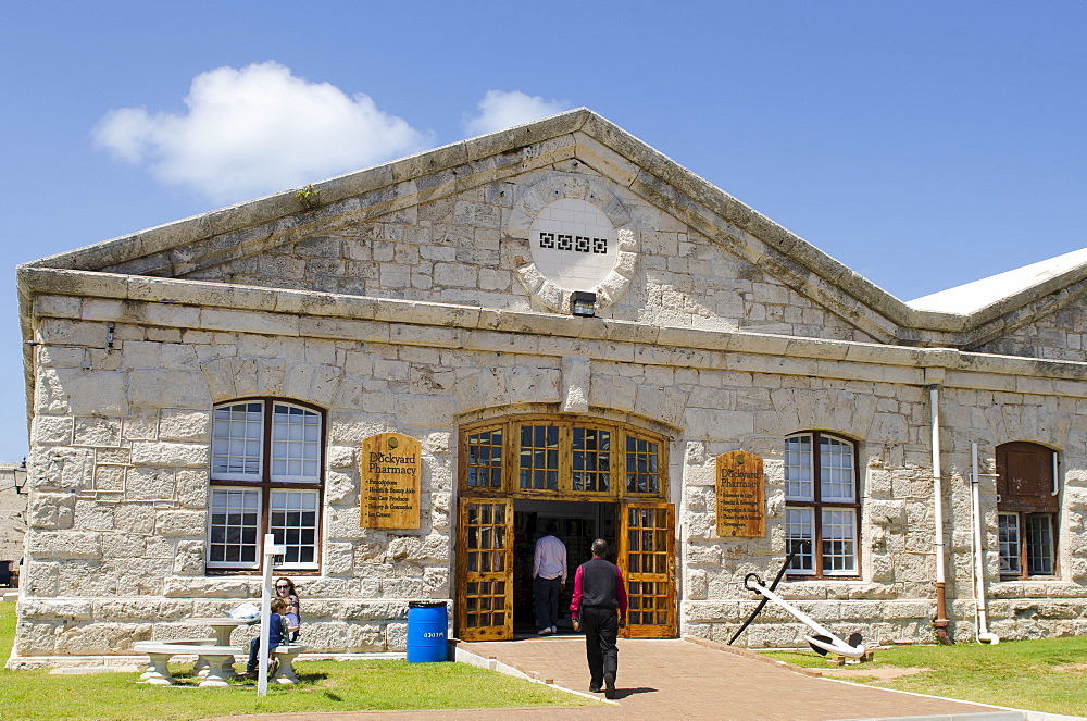 Dockyard Pharmacy at the Royal Naval Dockyard, Bermuda, Central America