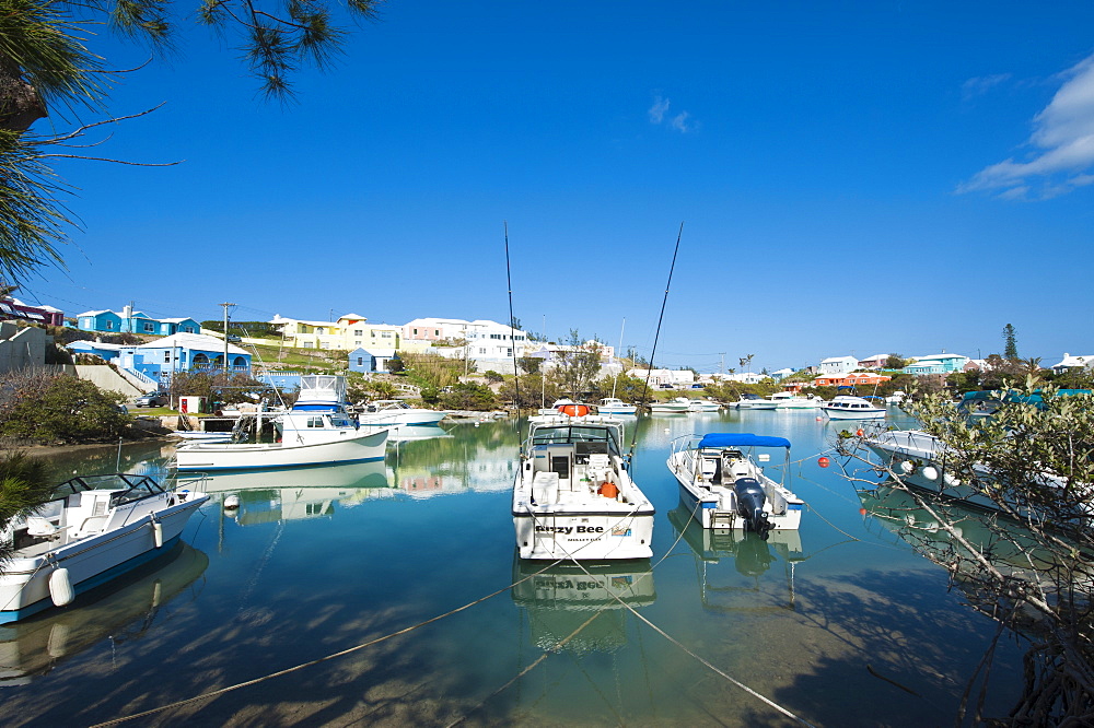 Mullet Bay in St. George's, Bermuda, Central America