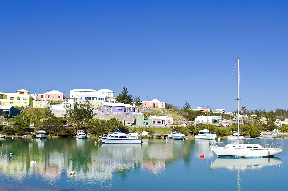 Mullet Bay in St. George's, Bermuda, Central America