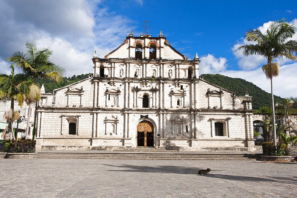 Cathedral in San Juan la Laguna, Guatemala, Central America