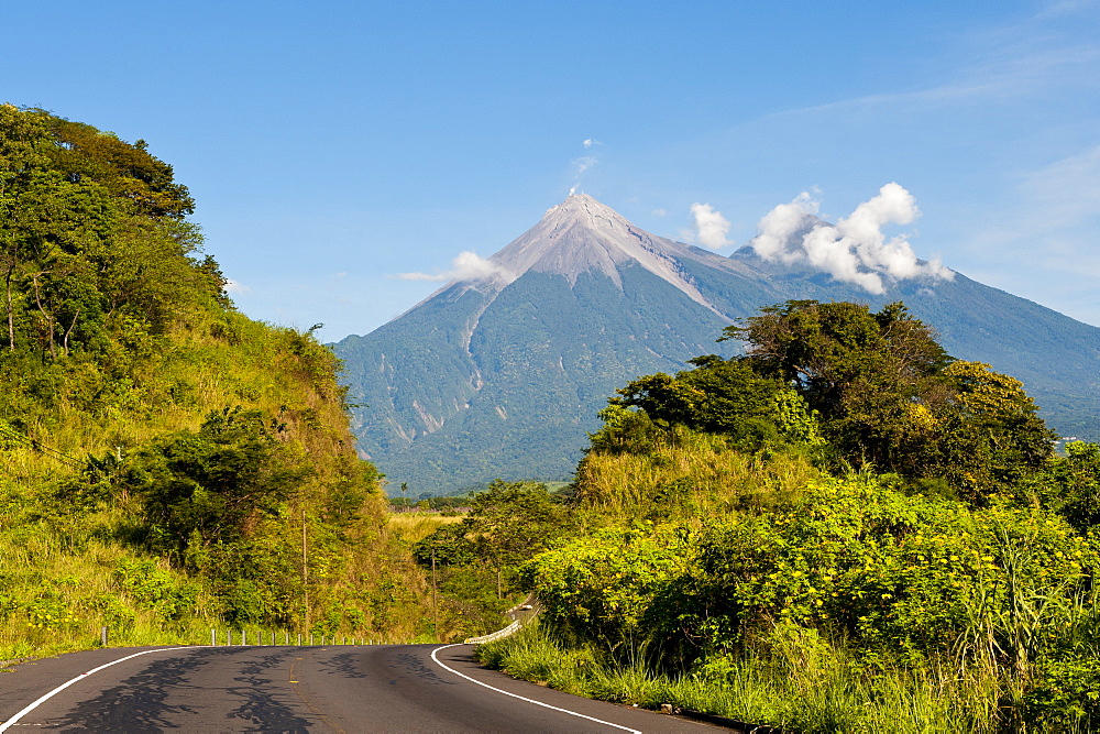 Fuego Volcano, Antigua, Guatemala, Central America