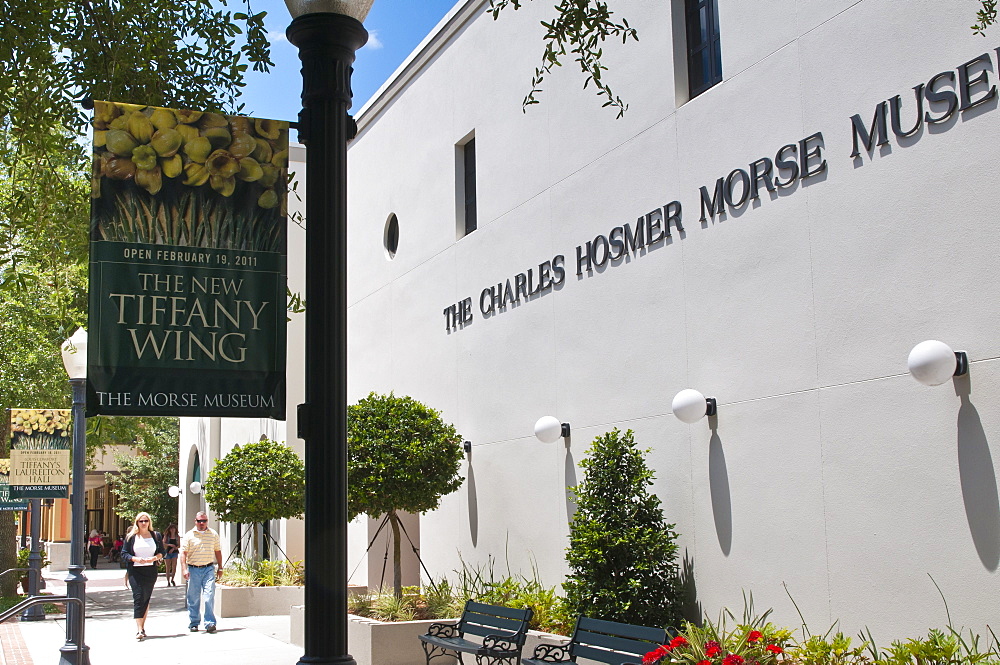 The Charles Hosmer Morse Museum, Winter Park, Florida, United States of America, North America