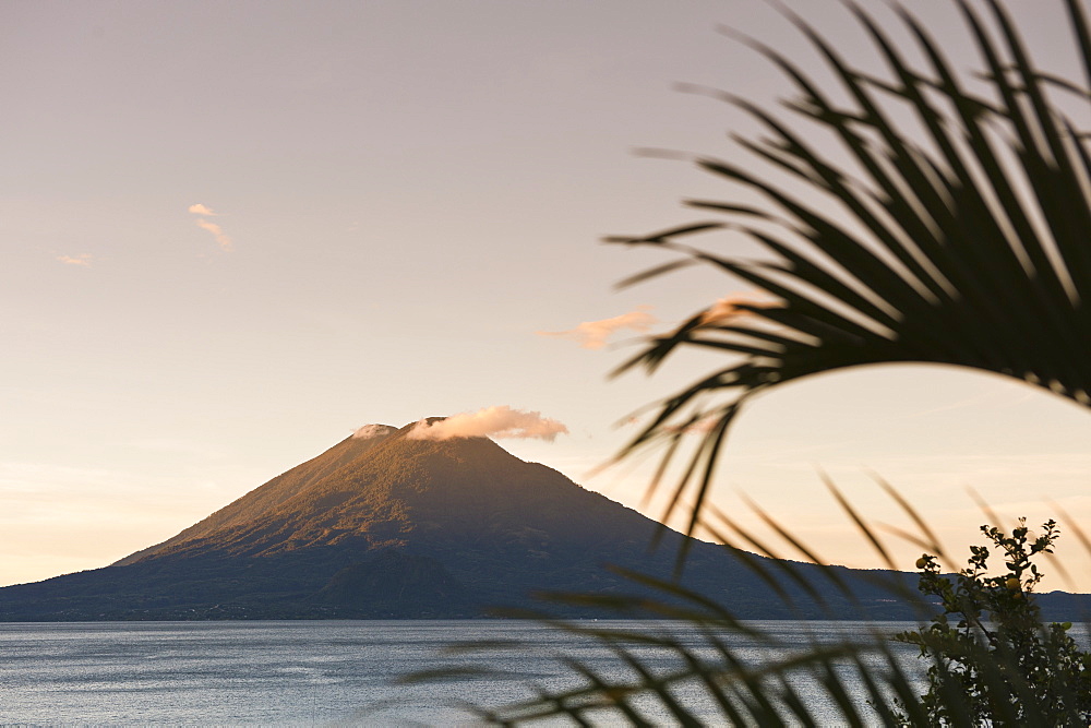 Toliman volcano, Lago de Atitlan, Guatemala, Central America