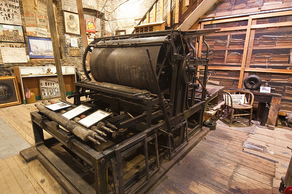 Mark Twain Museum, Virginia City, Nevada, United States of America, North America