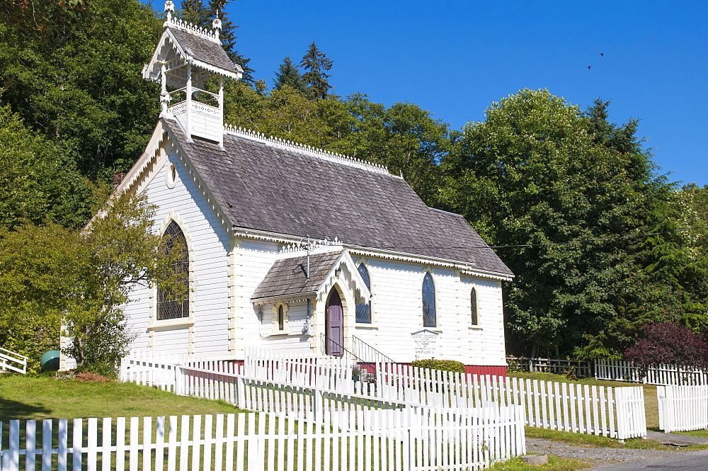 Historic Anglican Church, Alert Bay, British Columbia, Canada, North America 