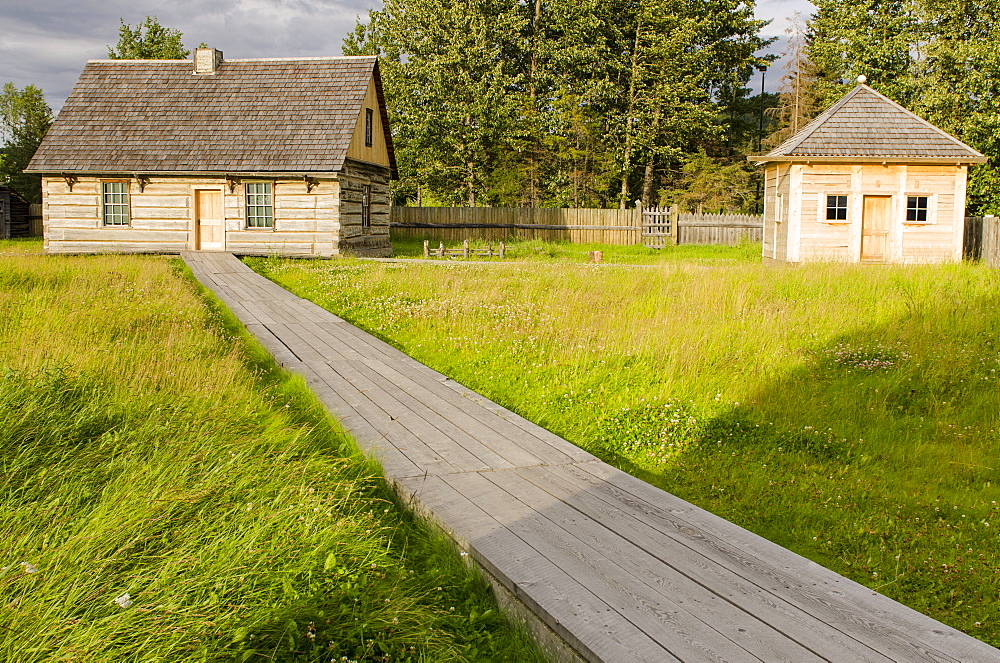 Fort Saint James National Historic Site, British Columbia, Canada, North America 