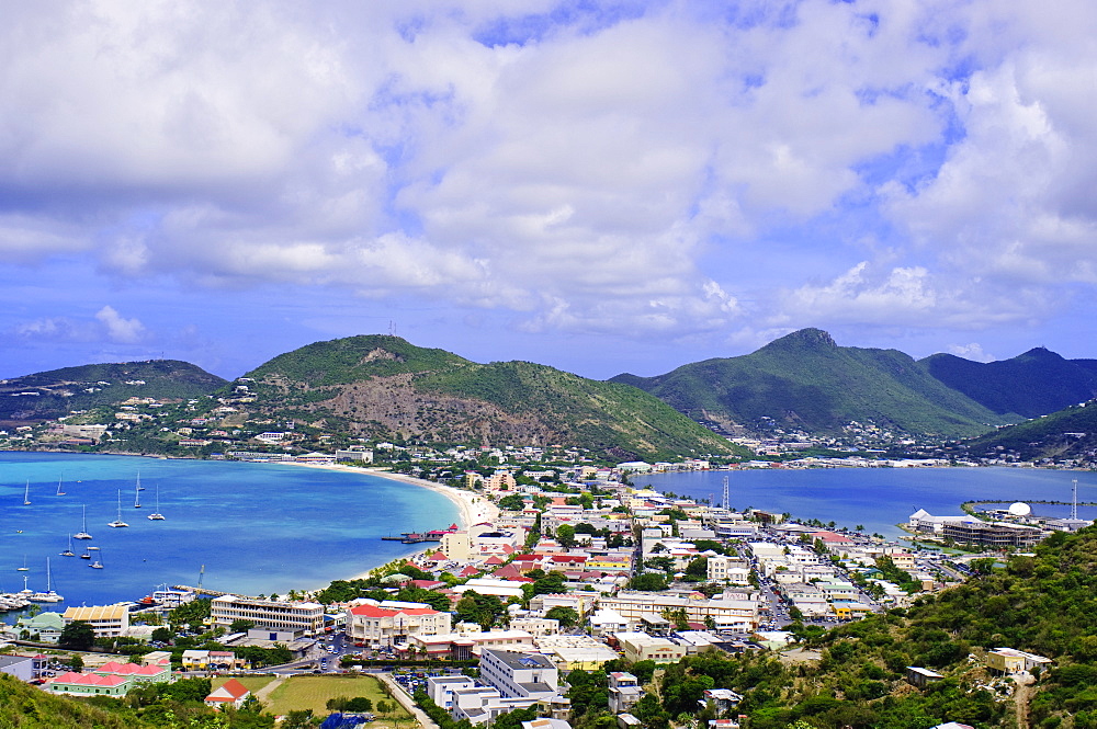 Philipsburg, St. Martin (St. Maarten), Netherlands Antilles, West Indies, Caribbean, Central America