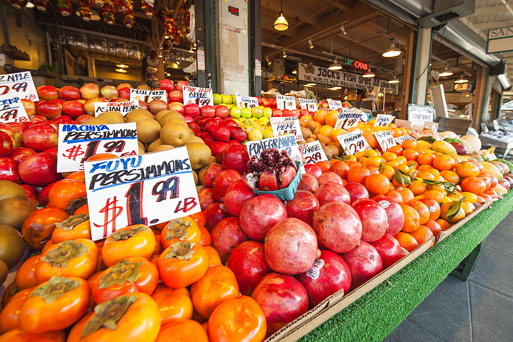 Pikes Place Market, Seattle, Washington State, United States of America, North America 