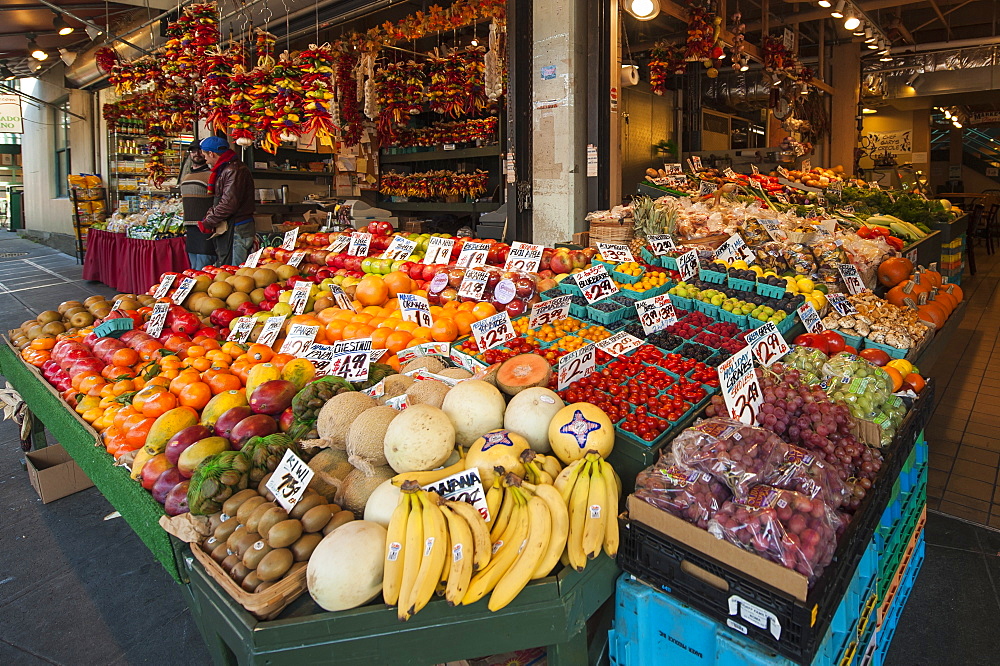 Pikes Place Market, Seattle, Washington State, United States of America, North America 